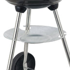 Barbacoa De Carbón Lolahome Con Parrilla De Acero, 74x45x41cm, Negra