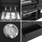 Barbacoa De Gas Vesuvio Duo - 3 Quemadores + Plancha 3 Quemadores