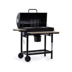 Barbacoa A Carbón "king" - 95 X 63 X 105 Cm - Negro