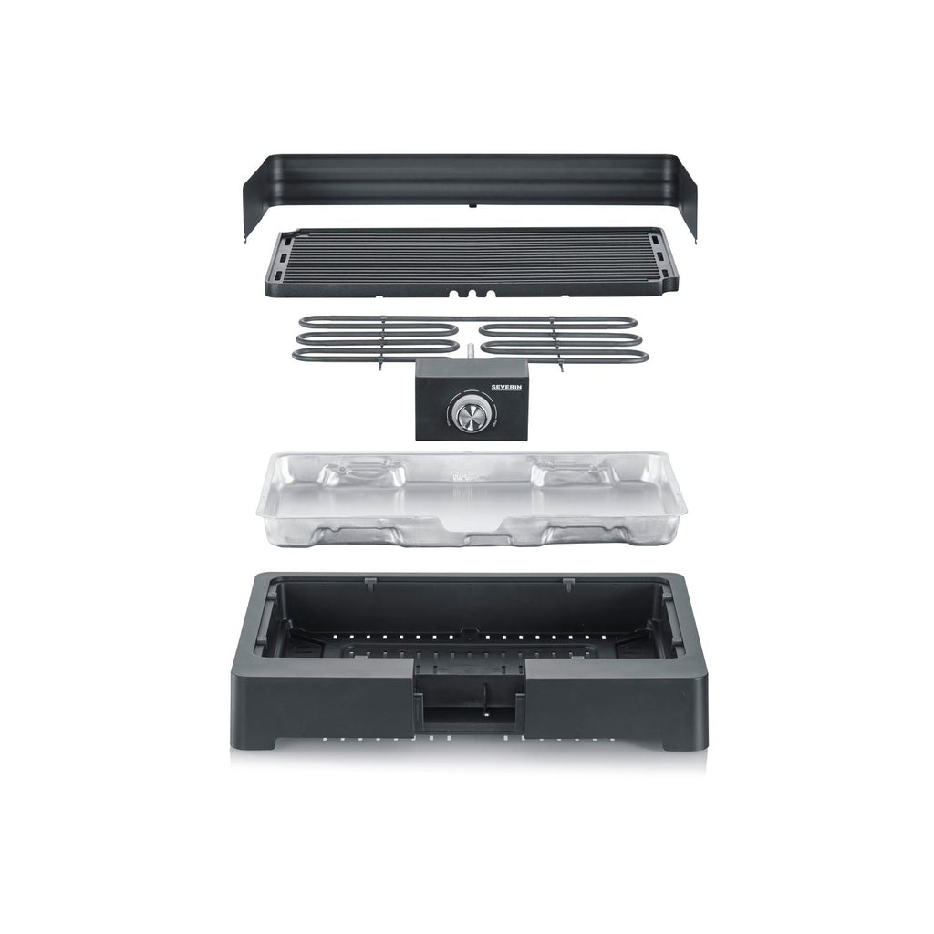 Barbacoa De Sobremesa Con Parrilla Acanalada 2200 W Pg 8567 Severin