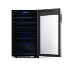 2026 Refrigerador de Vinos Independiente Newair® – 28 Botellas (48 cm), Doble Zona, Acero Inoxidable