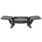 Barbacoa De Gas Plegable Portátil 3.6 Kw Ruedas Pies Estante
