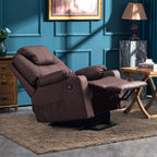 Mcombo Sillón Reclinable Eléctrico con Masaje y Carga USB