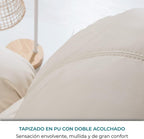 Don Descanso - Sillón Masaje Relax Calor Trevi Negro Reclinable 160º con 8 Motores Silenciosos, Calor Lumbar, Sist. Masaje 4 Zonas y Acabado en PU Anti-Cuarteo [Incluye Mando]. Ideal Gente Mayor