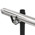 Barbacoa Grill Automática Motor Acero Inoxidable 207x45x81 Cm Vidaxl