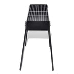 Barbacoa De Carbón Cuadrada Con Soporte Vidaxl