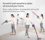2026 Dyson V11 Extra Aspiradora Escoba Inalámbrica – Hasta 60 minutos de autonomía – Acabado Níquel y Rojo