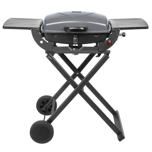 Barbacoa De Gas Plegable Portátil 3.6 Kw Ruedas Pies Estante