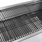 Parrilla De Barbacoa Con Asador Y Motor Eléctrico Vidaxl