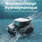 AIPER Scuba SE Robot Pool, Cordless Pool Vacuum, 90 Minutes Cleaning, Automatic Parking Function, Compact and Lightweight Pool Cleaner, Ideal for Above Ground Pools 80㎡