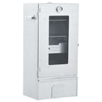 Horno Ahumador Barbacoa 1 Kg De Virutas De Madera 44,5x29x83 Cm Vidaxl