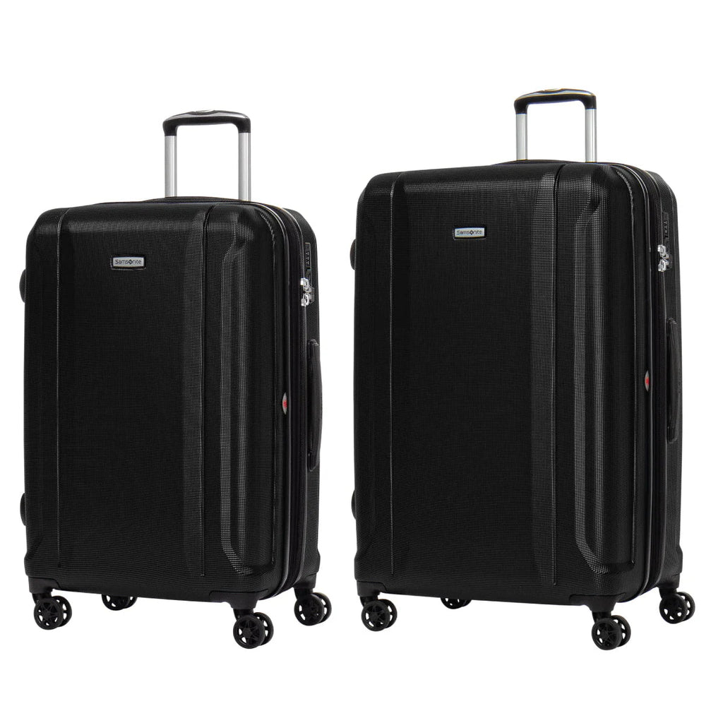 2026 Samsonite Omni 3.0 - Juego de maletas expandibles con ruedas de 2 piezas (equipaje de mano y mediano)