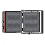 Barbacoa Eléctrica Cecotec Rock’nGrill Blaze Neon, 2200 W - Negro