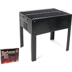 Barbacoa Con Parrilla Negro 35x24x35 Cm