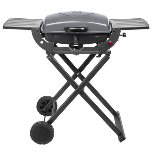 Barbacoa De Gas Plegable Portátil 3.6 Kw Ruedas Pies Estante