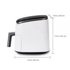 Freidora de aire Cosori TurboBlaze Chef Edition de 6 litros - DC-602 Blanca