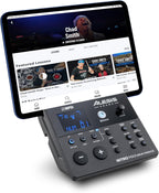 Alesis Nitro Max Kit Batería Electrónica con Parches Silenciosos de Malla, Caja de Doble Zona de 10", Bluetooth, 440+ Sonidos Auténticos, Lecciones Drumeo, USB MIDI, Pedal de Bombo