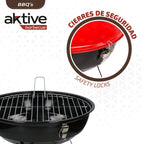 Barbacoa Redonda Con Tapa Aktive
