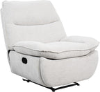 FLEXISPOT XC6 Sillón Relax, Sófa Giratorio con Función Balancín, Sillon TV con Respaldo Ajustable, Silla Reclinable para Dormitorio, Salón y Cine en Casa (Beige)