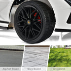 Lamborghini Licenciado Eléctrico con Suspensión y Bluetooth