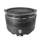 Barbacoa Portátil Sin Humo Percutti | Ventilador Usb | Parrilla De Carbón Con Bolsa De Transporte | Cocción Rápida Y Limpia | Ideal Para Balcón, Camping, Jardín O Terraza