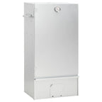 Horno Ahumador De Barbacoa Con Mesa Acero Galvanizado Vidaxl