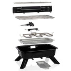 Barbacoa Grill Híbrida Negro 2000 W Princess