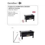 Barbacoa Sobremesa Hierro Artesanal 33x23 cm Algon