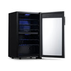 2026 Refrigerador de Vinos Independiente Newair® – 28 Botellas (48 cm), Doble Zona, Acero Inoxidable