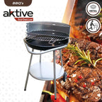 Barbacoa Redonda Portátil Aktive