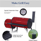 2026 Parrilla de carbón Vebreda para exterior – Barbacoa, ahumador y asador para terraza y jardín
