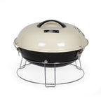Livoo Barbacoa De Carbón 38cm Beige - Doc301