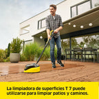 Kärcher K 7 Premium Smart Control Flex Home Pressure Washer, Pressure: 180 Bar, Flow Rate: 600 l/h, Performance: 60 m²/h, Water Filter, Weight: 18 kg, Flex Hose, Multi Jet Lance